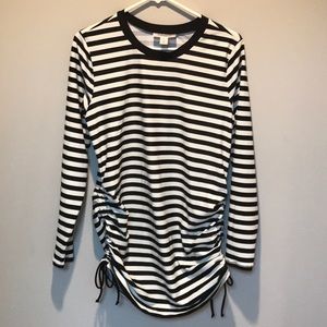 Motherhood Maternity rash guard + bottoms